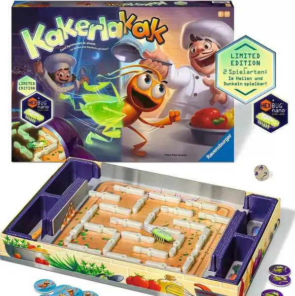Ravensberger Matratzen Kakerlakak Glow in the dark - Kinderspiel ab 5 Jahren Online Shopping