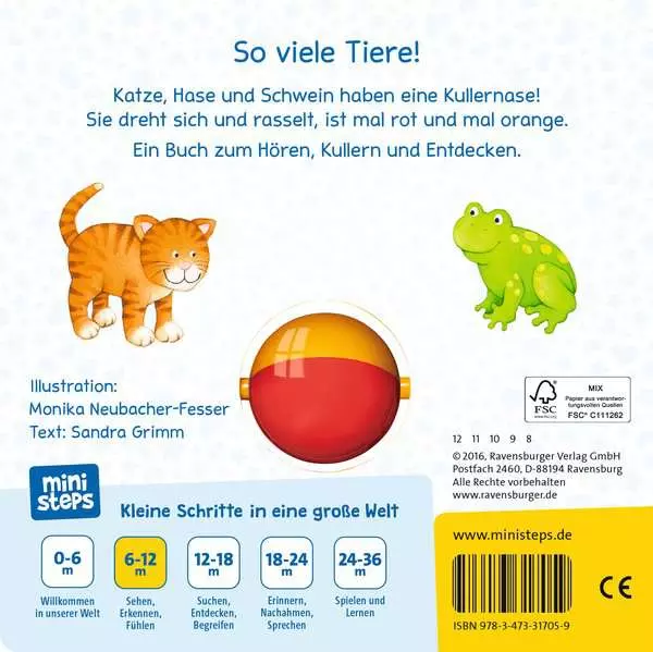 Ravensberger Matratzen ministeps: Alle meine Kullertiere Exklusivangebot