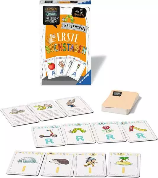 Ravensberger Matratzen Lernen Lachen Selbermachen: Erste Buchstaben - Kartenspiel ab 5 Jahren Top Angebot