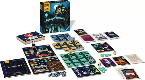 Ravensberger Matratzen Mystery Games – Der verfluchte Geburtstag - Spiel ab 12 Jahren Große Rabatte