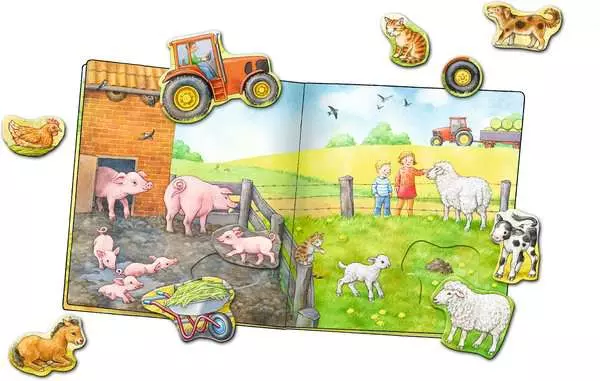 Ravensberger Matratzen Mein großes Puzzle-Spielbuch: Bauernhof Kostenlose Rückgabe