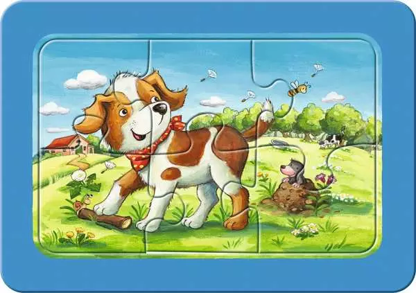Ravensberger Matratzen Kinderpuzzle ab 2 Jahren - Meine Tierfreunde - 6 Teile Bis zu 50% Rabatt