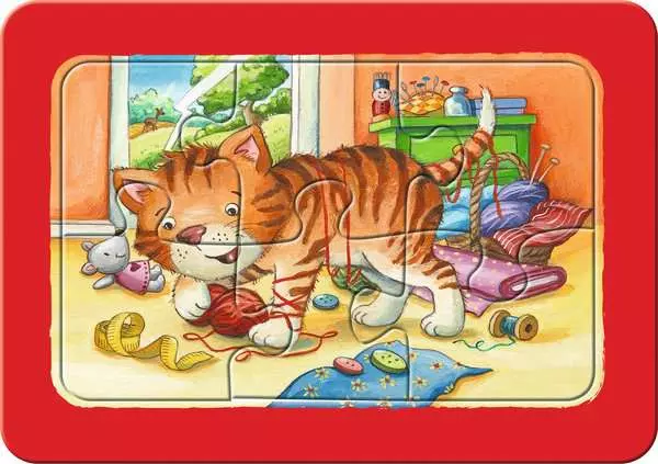 Ravensberger Matratzen Kinderpuzzle ab 2 Jahren - Meine Tierfreunde - 6 Teile Bis zu 50% Rabatt