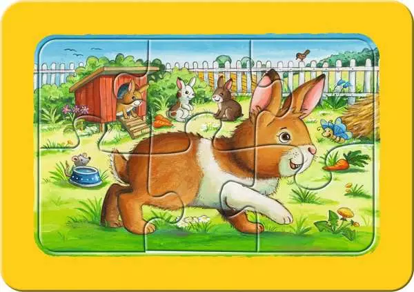 Ravensberger Matratzen Kinderpuzzle ab 2 Jahren - Meine Tierfreunde - 6 Teile Bis zu 50% Rabatt