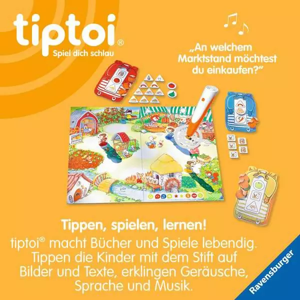 Ravensberger Matratzen tiptoi® Heute gehen wir einkaufen - Lernspiel ab 3 Jahren Nur für heute