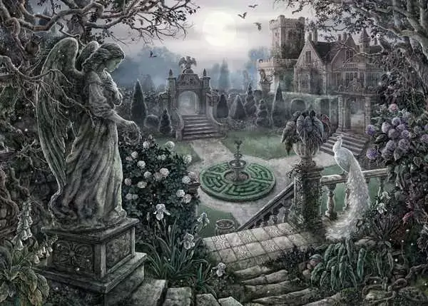 Ravensberger Matratzen Puzzle 368 Teile - Nachts im Garten 50% Rabatt mit kostenlosem Versand