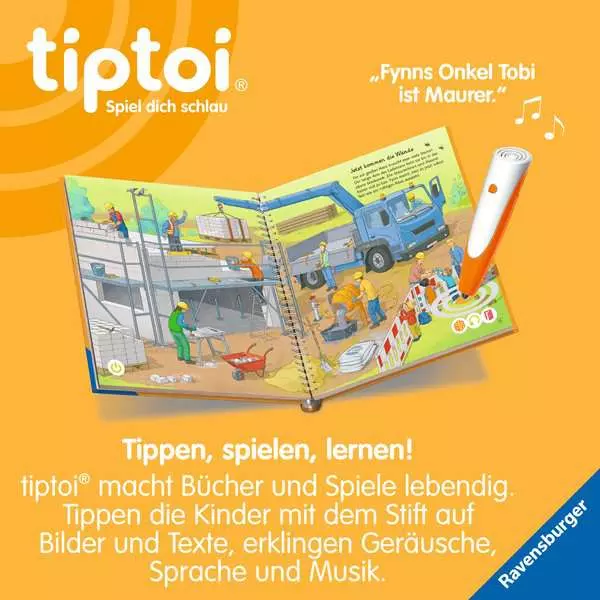 Ravensberger Matratzen tiptoi® Mein Wörter-Bilderbuch Baustelle Black Friday Preise