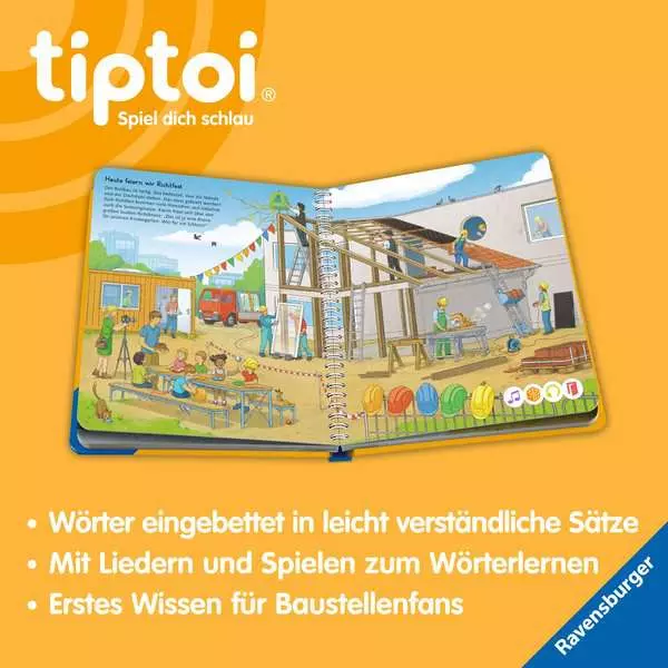 Ravensberger Matratzen tiptoi® Mein Wörter-Bilderbuch Baustelle Black Friday Preise