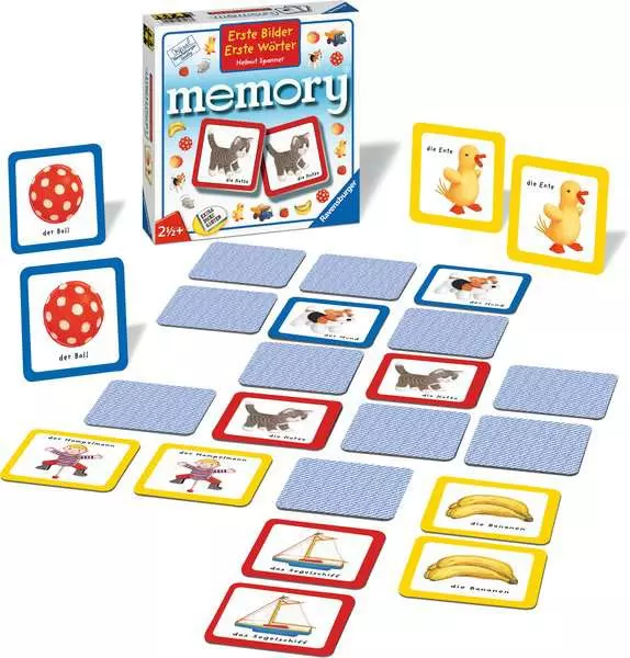 Ravensberger Matratzen Erste Bilder − Erste Wörter memory® - Kinderspiel ab 2 Jahren 50% Rabatt für begrenzte Zeit
