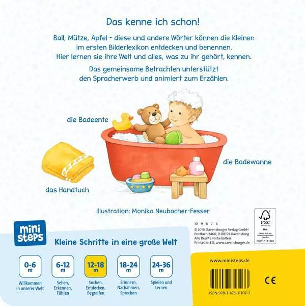 Ravensberger Matratzen ministeps: Mein allererstes Bilderlexikon Schlussverkauf
