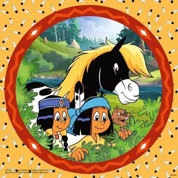 Ravensberger Matratzen Kinderpuzzle ab 5 Jahren - Yakari, der tapfere Indianer - 49 Teile Fabrikverkauf
