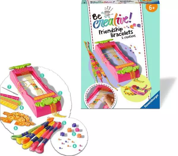 Ravensberger Matratzen BeCreative Freundschaftsbändchen - Bastelset für Kinder ab 6 Jahren Meist gekauft