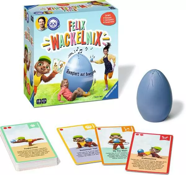 Ravensberger Matratzen Beweg dich schlau! Felix Wackelnix - Kinderspiel ab 5 Jahren Rabatt