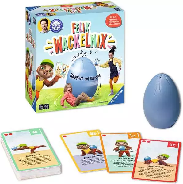 Ravensberger Matratzen Beweg dich schlau! Felix Wackelnix - Kinderspiel ab 5 Jahren Rabatt