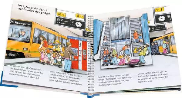 Ravensberger Matratzen Ravensburger Wieso? Weshalb? Warum? junior, Band 63: Unterwegs mit Bus und Bahn Günstig kaufen