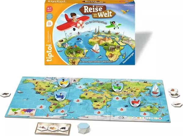 Ravensberger Matratzen tiptoi® Unsere Reise um die Welt - Lernspiel ab 4 Jahren Großer Ausverkauf