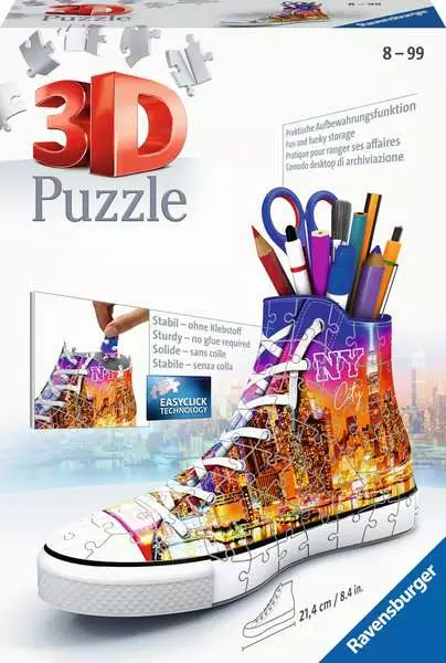 Ravensberger Matratzen 3D Puzzle Sneaker - Skyline Saisonschlussverkauf