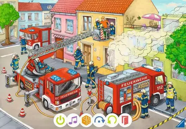 Ravensberger Matratzen Kinderpuzzle ab 3 Jahren - tiptoi® Puzzle für kleine Entdecker: Rettungseinsatz - 12 Teile Valentinstagsangebot