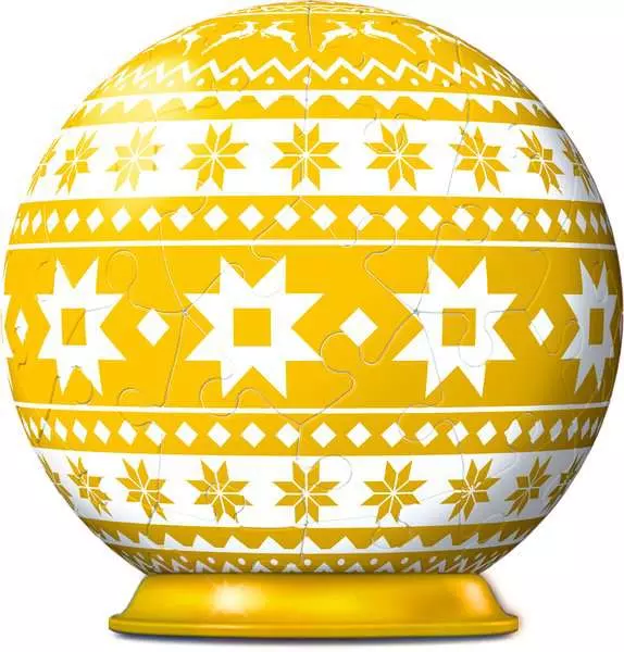 Ravensberger Matratzen 3D Puzzle Ball Weihnachtskugel Norweger Muster Blitzangebot