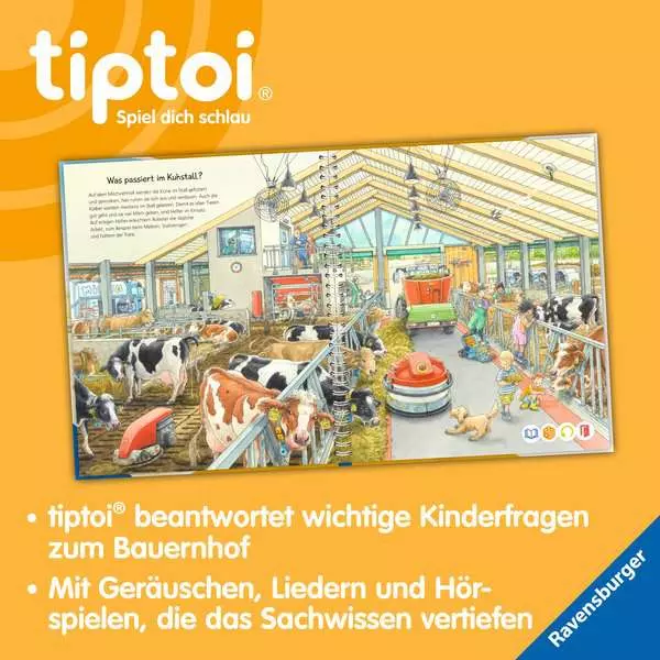 Ravensberger Matratzen tiptoi® Wieso? Weshalb? Warum? Auf dem Bauernhof Große Rabatte