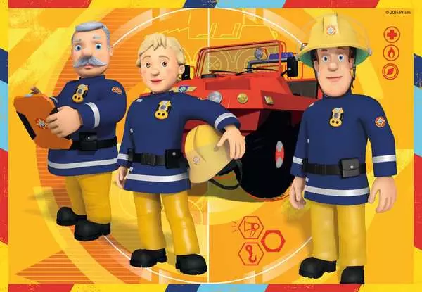 Ravensberger Matratzen Kinderpuzzle ab 3 Jahren - Sam im Einsatz - 12 Teile Kauf eins, bekomm eins gratis