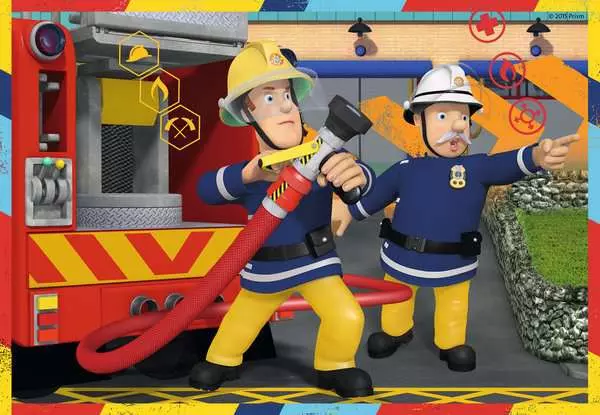 Ravensberger Matratzen Kinderpuzzle ab 3 Jahren - Sam im Einsatz - 12 Teile Kauf eins, bekomm eins gratis