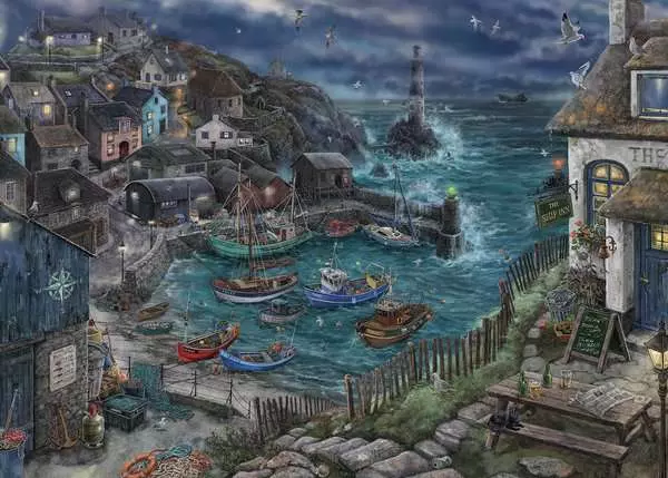 Ravensberger Matratzen Puzzle 759 Teile - Das Fischerdorf VIP-Rabatte
