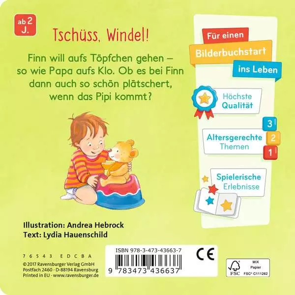 Ravensberger Matratzen Finn geht aufs Töpfchen Letzter Tag