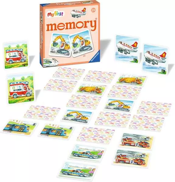 Ravensberger Matratzen My first memory® Fahrzeuge - Kinderspiel ab 2 Jahren Nur für heute