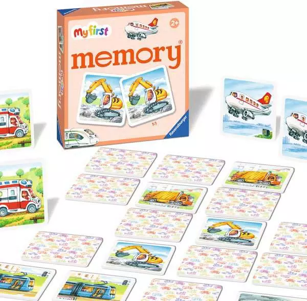 Ravensberger Matratzen My first memory® Fahrzeuge - Kinderspiel ab 2 Jahren Nur für heute