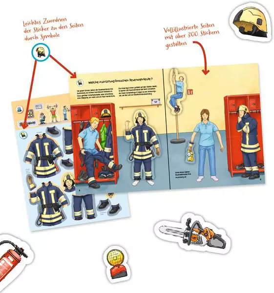 Ravensberger Matratzen Ravensburger Wieso? Weshalb? Warum? Stickerheft: Feuerwehr Discount Store für neue Produkte