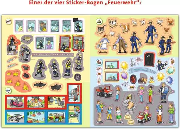 Ravensberger Matratzen Ravensburger Wieso? Weshalb? Warum? Stickerheft: Feuerwehr Discount Store für neue Produkte