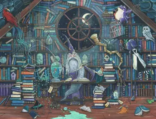 Ravensberger Matratzen Puzzle 2000 Teile - Der Zauberer Merlin Super Rabatt