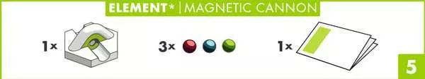 Ravensberger Matratzen GraviTrax Element Magnetic cannon - Kugelbahn-Erweiterung für Kinder ab 8 Jahren Clearance-Verkauf