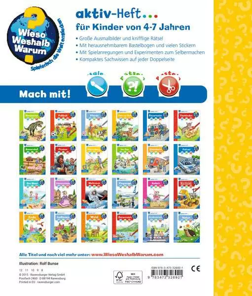 Ravensberger Matratzen Ravensburger Wieso? Weshalb? Warum? aktiv-Heft: Ritterburg Hotsell