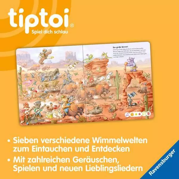 Ravensberger Matratzen tiptoi® Die große Wimmelreise der Tiere im Angebot
