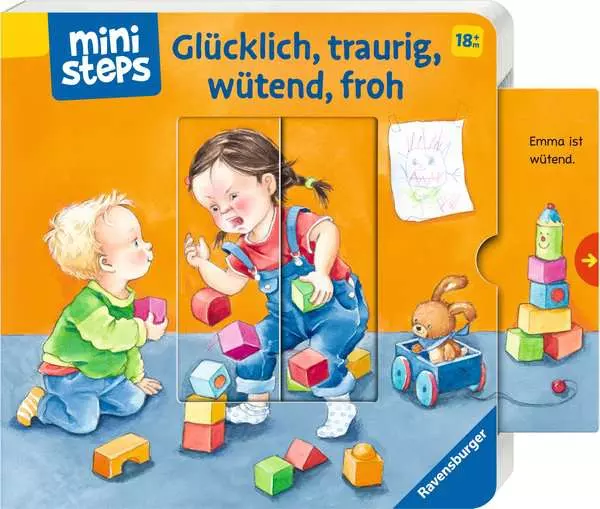 Ravensberger Matratzen ministeps: Glücklich, traurig, wütend, froh Versandkostenfrei