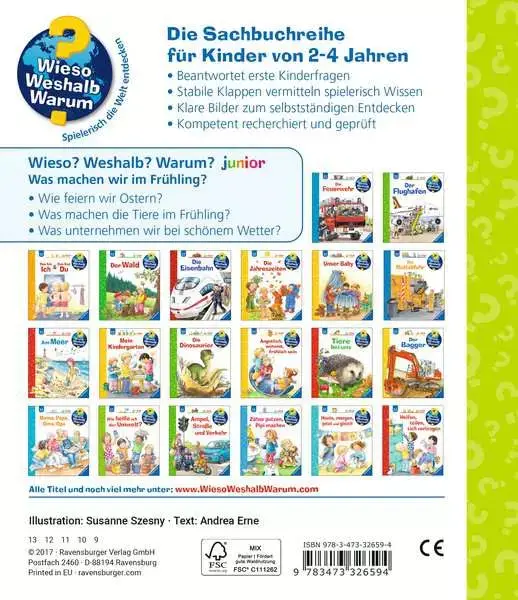 Ravensberger Matratzen Ravensburger Wieso? Weshalb? Warum? junior, Band 59: Was machen wir im Frühling? Begrenztes Angebot