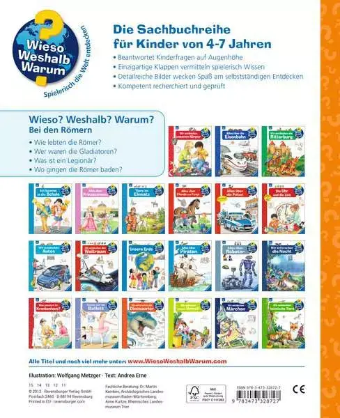 Ravensberger Matratzen Ravensburger Wieso? Weshalb? Warum?, Band 30: Bei den Römern Exklusivangebot