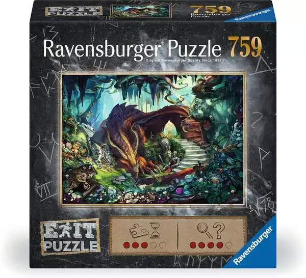 Ravensberger Matratzen Puzzle 759 Teile - In der Drachenhöhle Saisonschlussverkauf