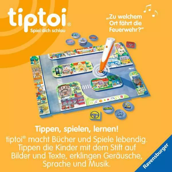 Ravensberger Matratzen tiptoi® Fahrzeuge in der Stadt - Lernspiel ab 3 Jahren Weihnachtsangebot