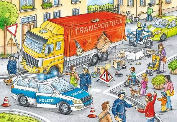 Ravensberger Matratzen Kinderpuzzle ab 4 Jahren - Helden im Einsatz - 24 Teile Osterangebot