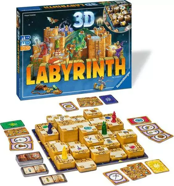 Ravensberger Matratzen 3D Labyrinth - Spiel ab 7 Jahren Vatertagsangebot