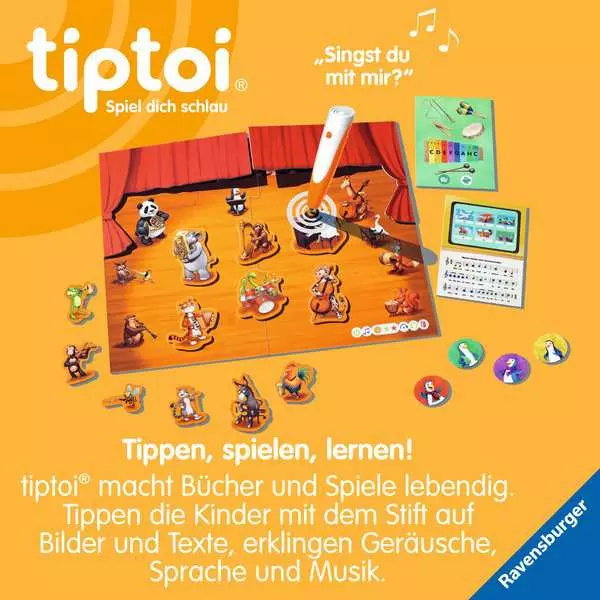 Ravensberger Matratzen tiptoi® Mein tierischer Musik-Spaß - Lernspiel ab 3 Jahren Exklusive Angebote