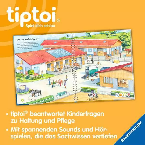 Ravensberger Matratzen tiptoi® Wieso? Weshalb? Warum? Wir entdecken Pferde und Ponys Neuheiten