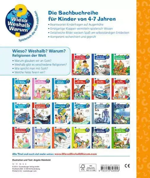 Ravensberger Matratzen Ravensburger Wieso? Weshalb? Warum?, Band 23: Religionen der Welt Bestseller