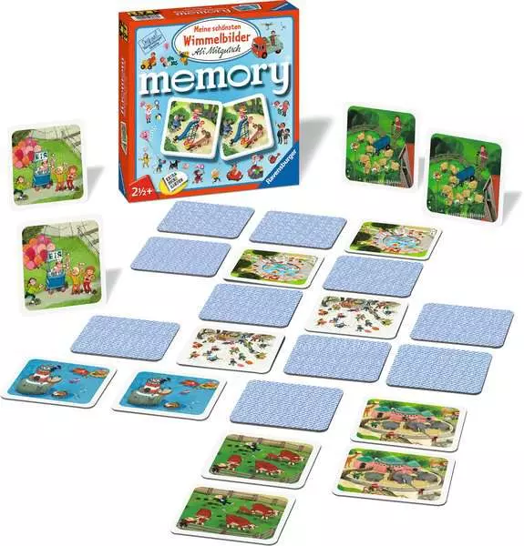 Ravensberger Matratzen Meine schönsten Wimmelbilder memory® - Kinderspiel ab 2 Jahren Tägliche Deals