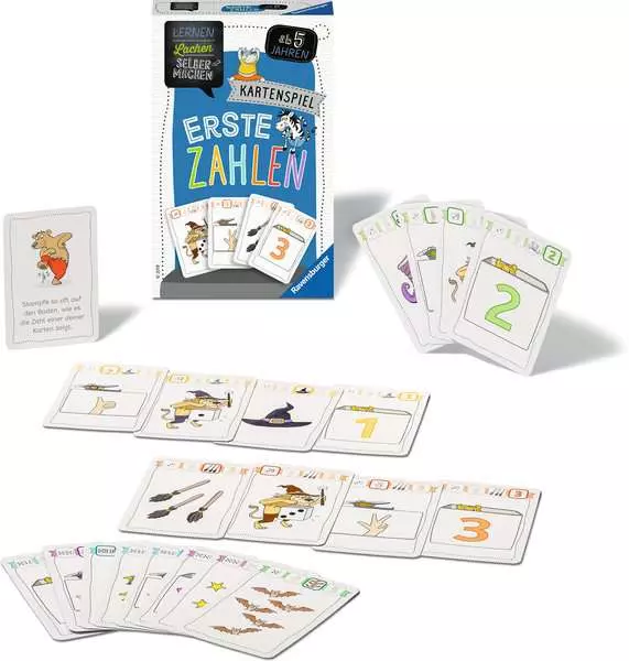 Ravensberger Matratzen Lernen Lachen Selbermachen: Erste Zahlen - Kartenspiel ab 5 Jahren Super Sparpreis