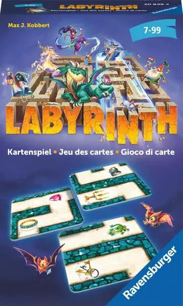 Ravensberger Matratzen Labyrinth Kartenspiel - Reisespiel ab 7 Jahren Wochenangebot