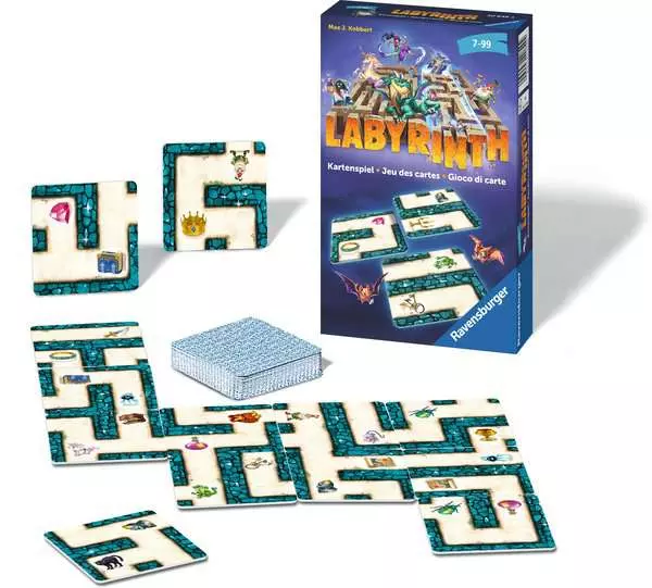 Ravensberger Matratzen Labyrinth Kartenspiel - Reisespiel ab 7 Jahren Wochenangebot